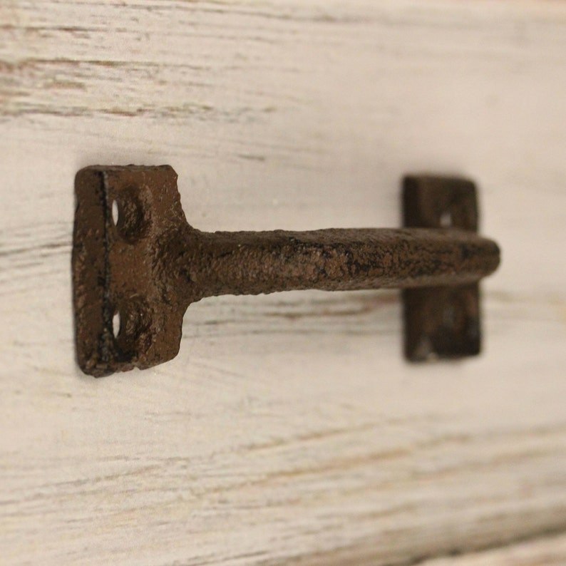 Drawer Knobs Farmhouse Style Wrought Iron Pulls Rustic Cabinet