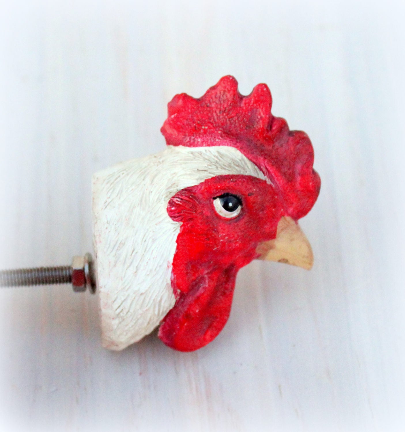 Rooster Knob Knobs Rooster Kitchen Drawer Pulls Etsy