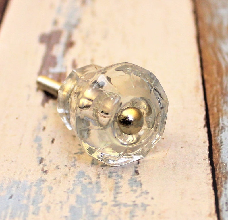 Glass Knobs Knobs Vintage Glass Knobs Dresser Etsy