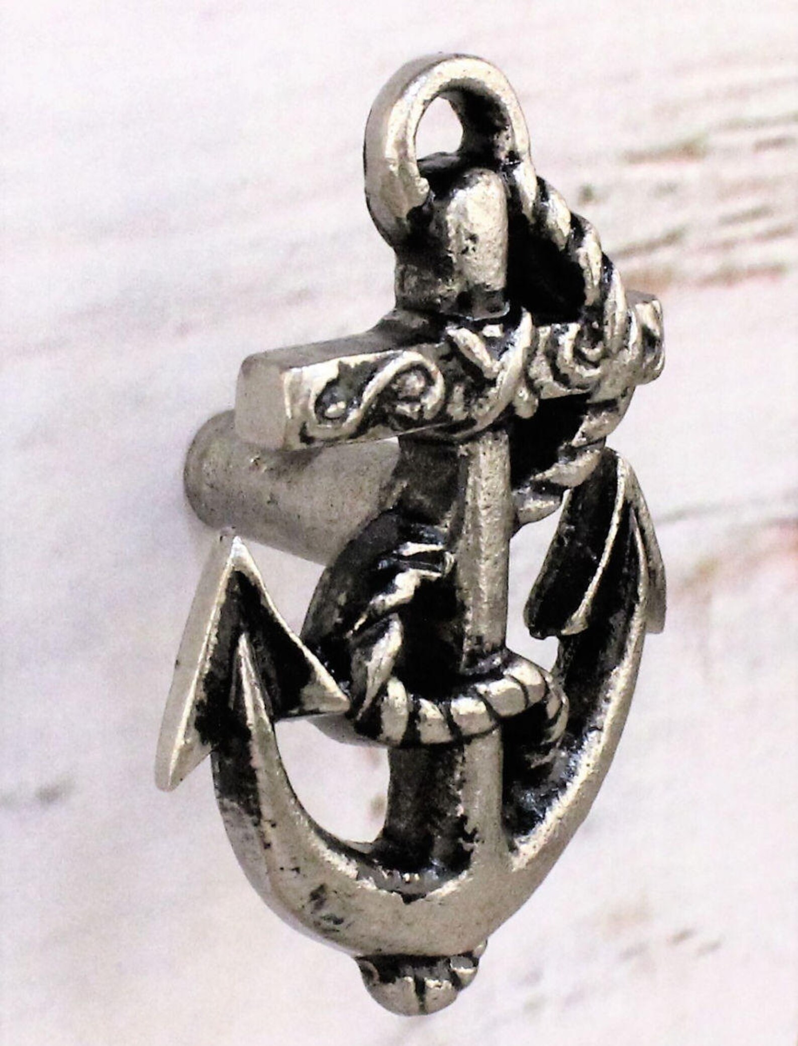 Anchor Knob Nautical Drawer Pull Drawer Pulls Etsy