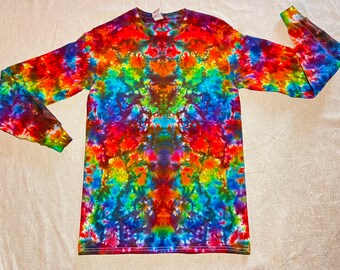 T-shirt Homme Gildan Heavy Cotton Tie-dye – Manches Courtes, Taille L, Coloré