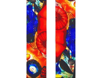 Abstract Glass Art Crew Socks Sublimation Socks