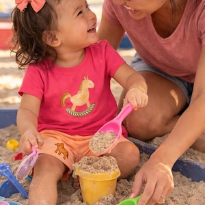4 T t shirt and shorts with horse applique