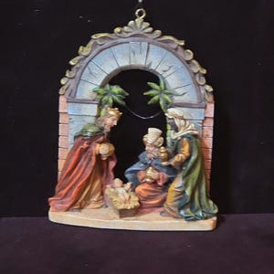 Vintage Dept 56 Nativity - Etsy