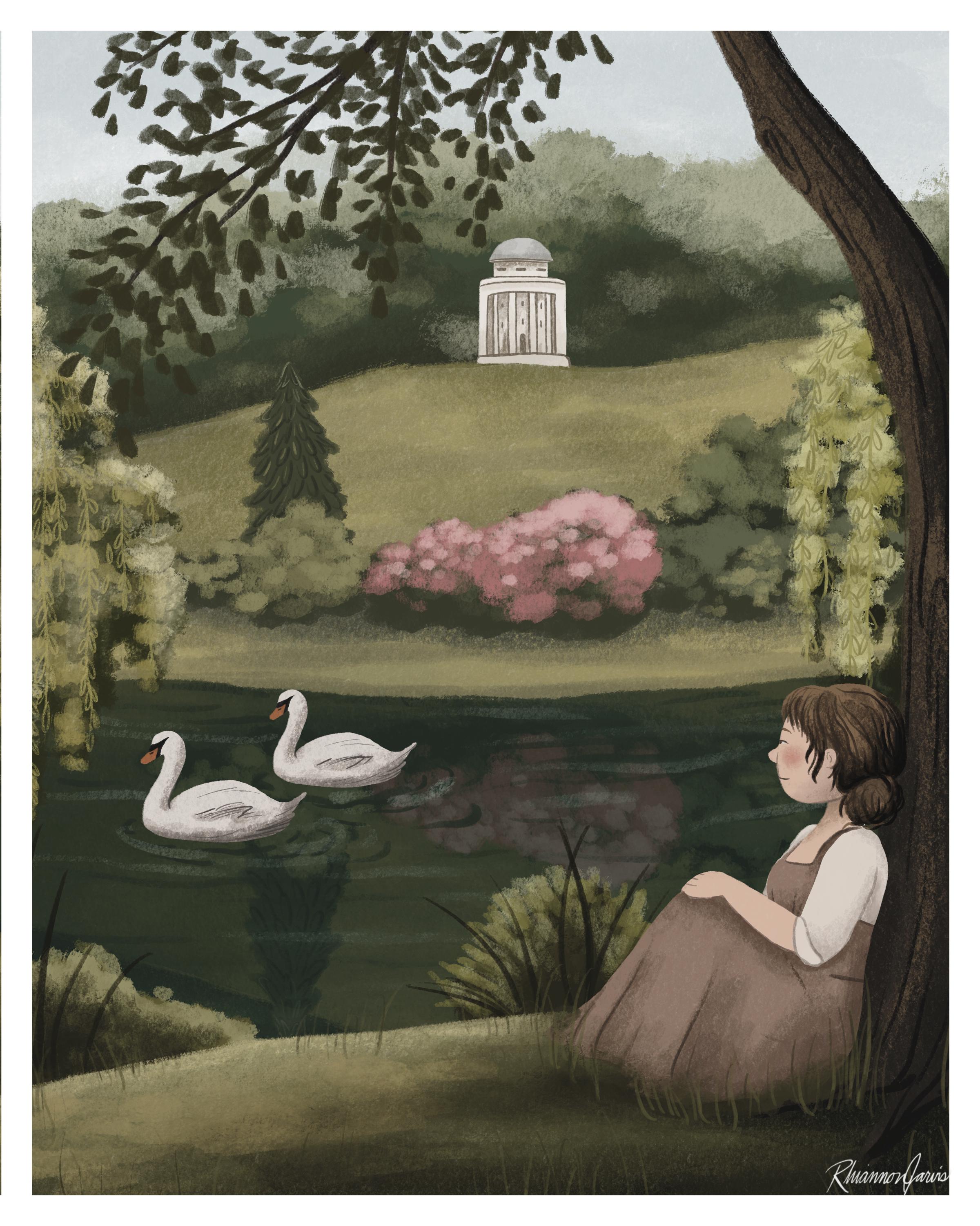 The Gardens - 8x10" Art Print - Etsy