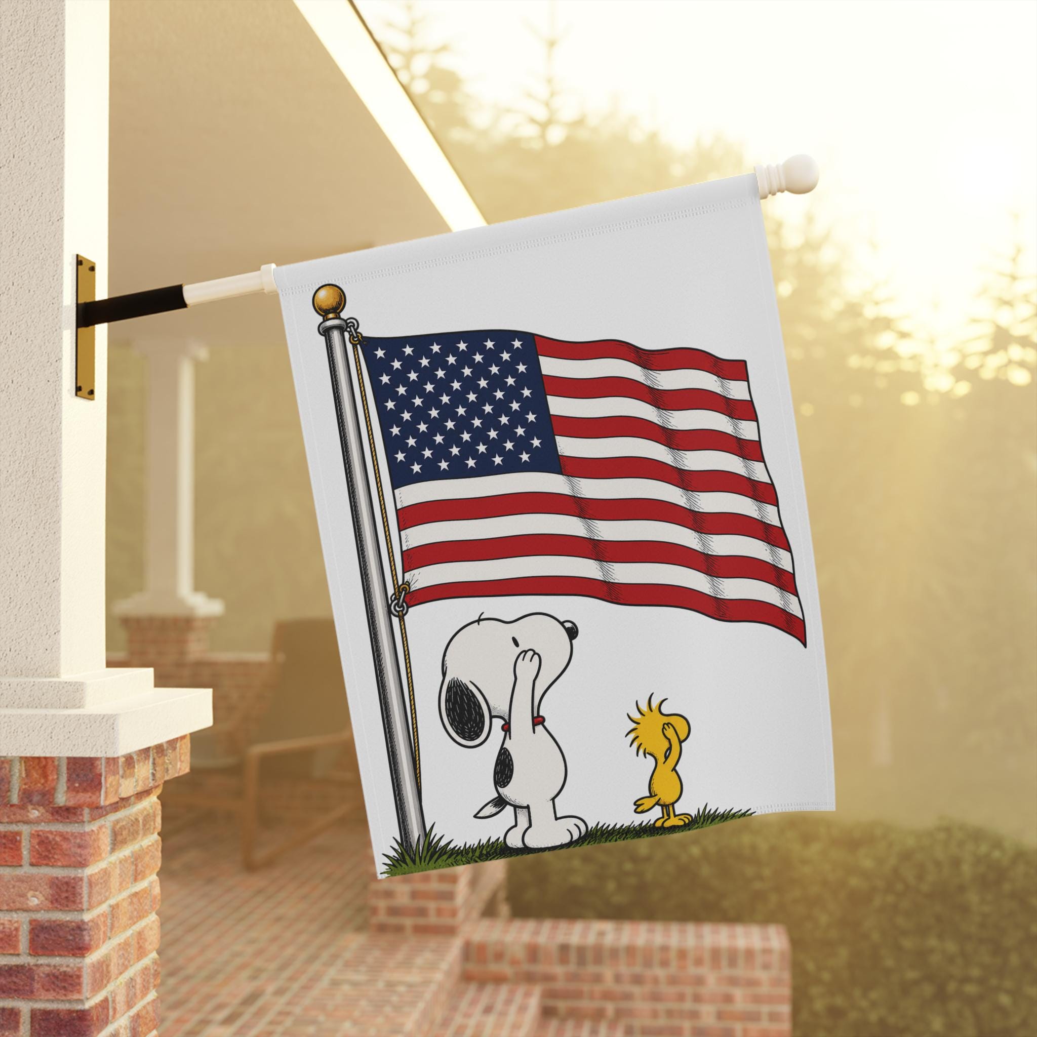 American Flag Snoopy - Etsy