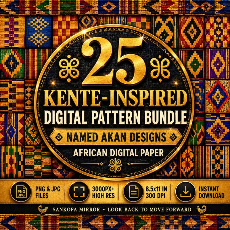 Printable Kente Patterns - Etsy