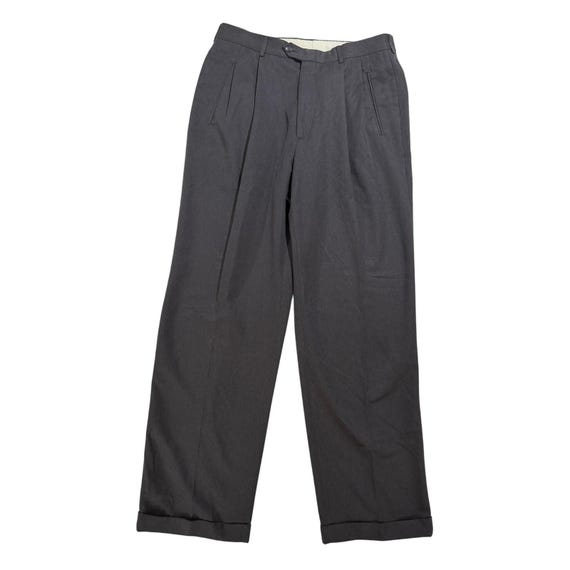 haggar dress pants Flannel in Dark Grey Haggar Premium Stretch Slim Fit Flat Front Dress Pant is where sharp tailoring meets effortless comfort Haggar Premium Comfort Melange Twill