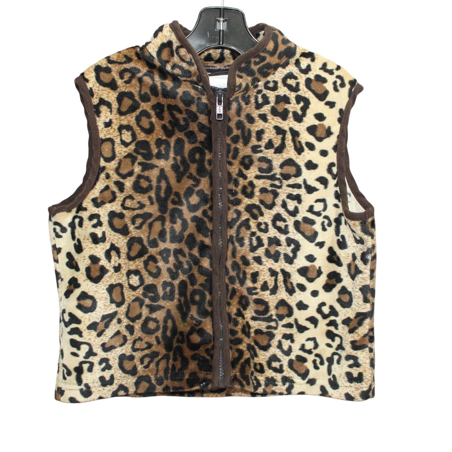 Vintage Leopard Vest - Etsy Canada