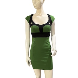 green mini dress y2k Miluxas Women's Sleeveless Stand Collar Mini Dress Zip Up Loose Shift Dress Y2k Casual Street Short Dress Summer Sundress with Pockets Green, Size: