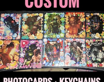 Tarjetas fotográficas/llaveros personalizados - OCs + Personajes Canon [LEER DESCRIPCIÓN]