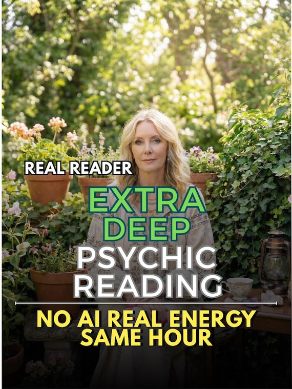 Same Hour Extra Deep Psychic Reading Same Hour, Real Medium Insight | Love, Career, Future, Destiny, Life Purpose Detailed Reading, Accurate