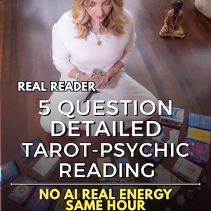 5 Fragen Tarot-Psychic Legung, Same Hour Legung, Schnelle Tarot Legung, Einsicht in die Astrologie, Schnelle Antworten, Telepathie Legung, Psychische Beratung