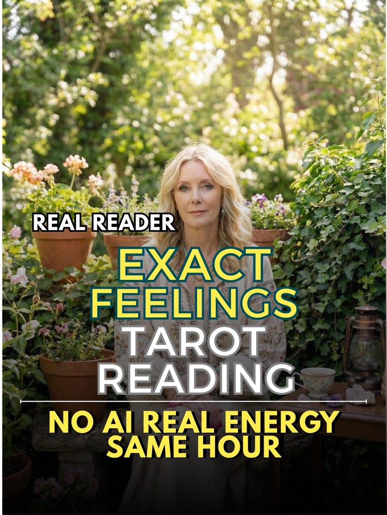 SAME HOUR | Very Detailed Exact Thoughts Exact Feelings Reading, Tarot Love Reading, What is He Thinking, Future Love insights, Psychic Love image 1