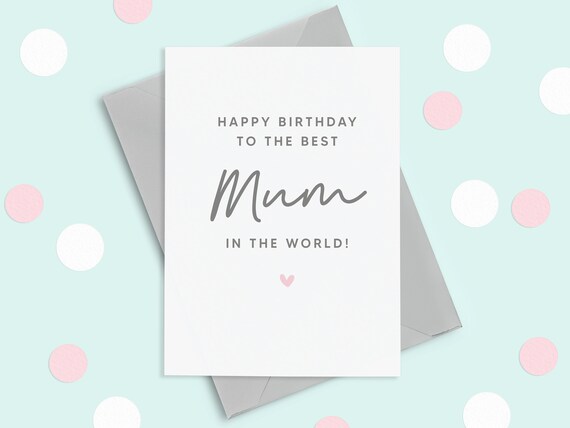 Best mum cheap birthday