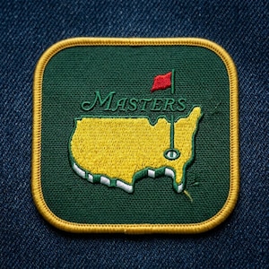 Masters Golf Tournament Embroidered Patch – Augusta Georgia Badge for Jackets, Hats
