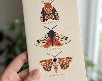 Travelers Notebook Insert: Vintage Insect Animal Print Journal Refill (21x11cm)