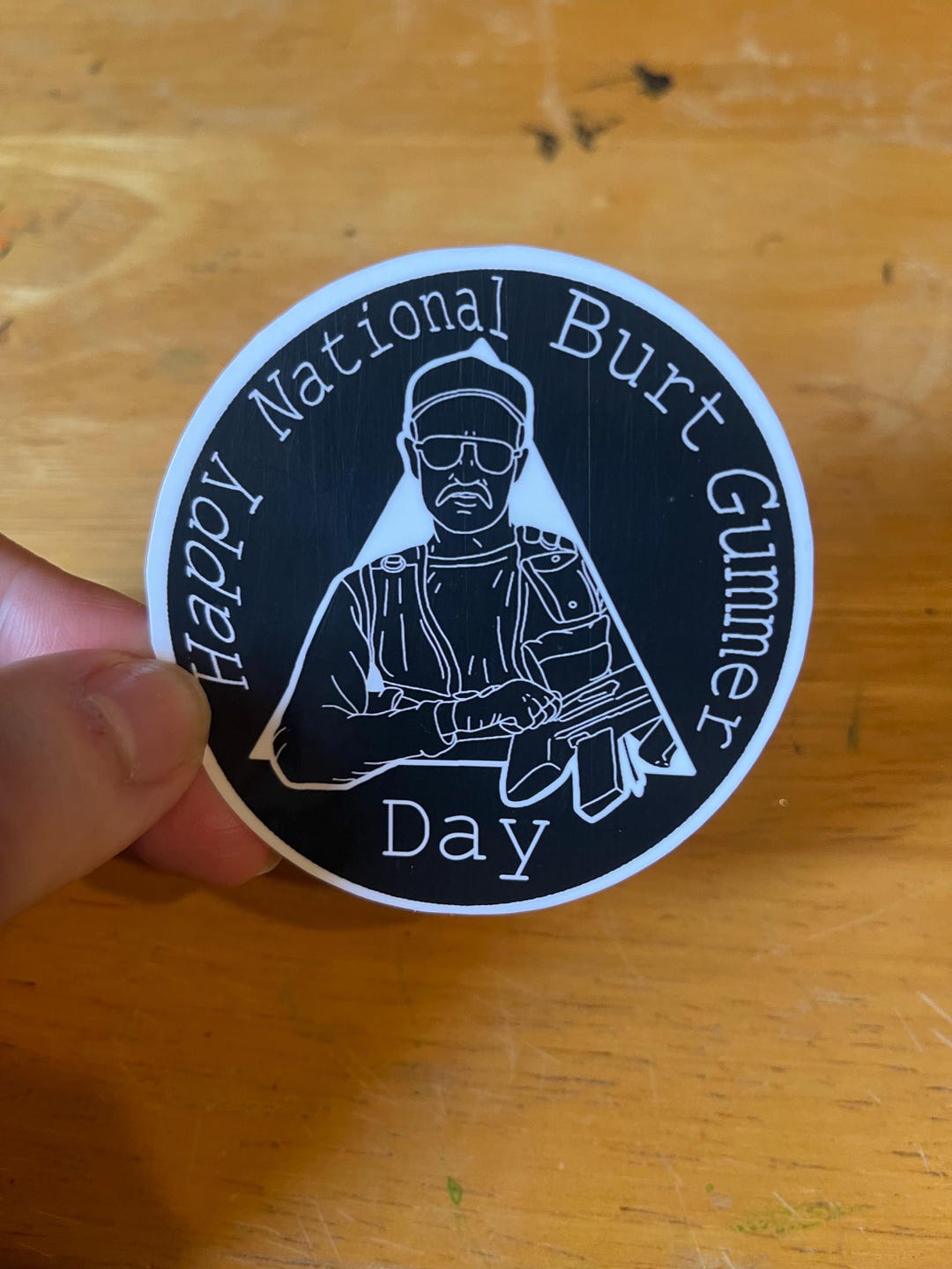 Tpr Sticker Tremors Burt Gummer Sticker (single) - Etsy