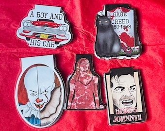 Stephen King Magnetic Bookmarks