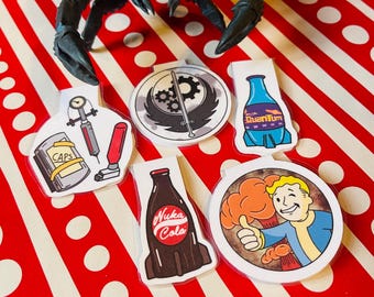 Fallout Magnetic Bookmarks