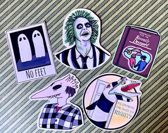Conjuntos de pegatinas de Beetlejuice (3 opciones)