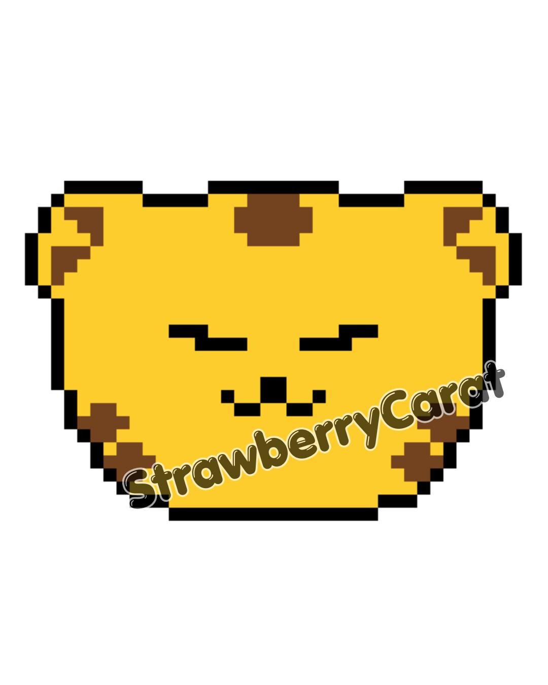 Tamtam Pixel Graph Miniteen Seventeen Hoshi DIGITAL FILE ONLY - Etsy