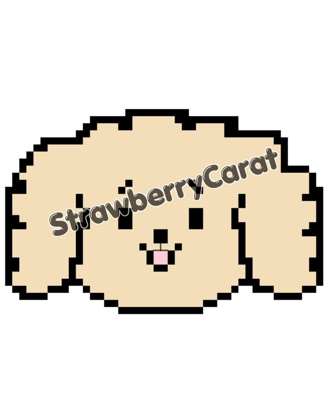 Doa Pixel Graph Miniteen Seventeen Dk Dokyeom DIGITAL FILE ONLY - Etsy