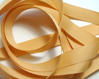 Toffee Grosgrain Ribbon - 5/8 Inch, 5 Yards