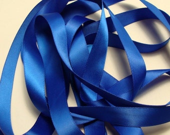 5/8" Double-Faced Satin Ribbon - Royal Blue