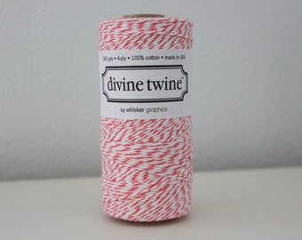 Baker's Twine - Divine Twine - 20 yards of Coral