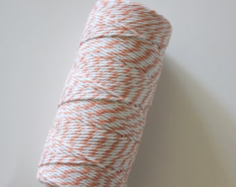 Cotton Chunky Baker's Twine: 10 Yards - Peach