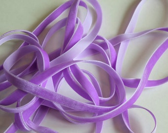 3/8" Velvet Ribbon - Orchid - 4 yards
