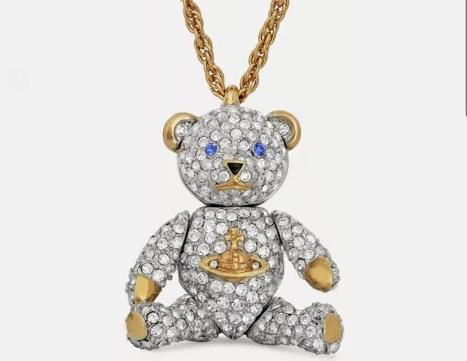 Vivienne Westwood Bear Necklace - Etsy Canada