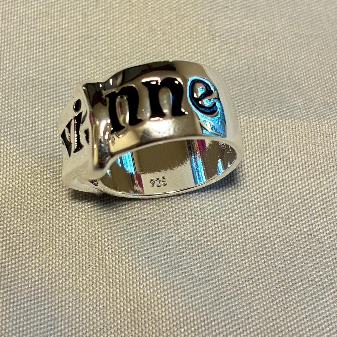 Nana Anime Cosplay Armour Ring Open Back Silver/black - Etsy UK