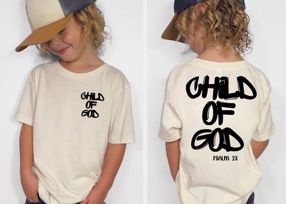 Child of God Shirt: Christian Celestial Psalm 23 Tee,Adult Shirt,Kids Shirt,Youth Shirt