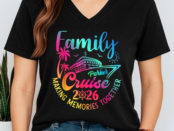 Custom Family Cruise Trip Shirt: Matching Vacation Tees,Family Cruise 2026 Shirt