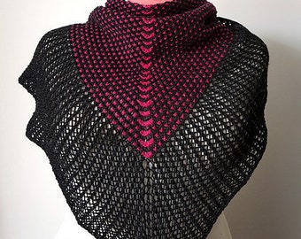 Instant Download | Knit Shawl Pattern | Knitting Pattern | Lace Shawl Pattern | PDF Pattern | Spine of the World