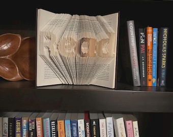 Folded Book Art! Customizable