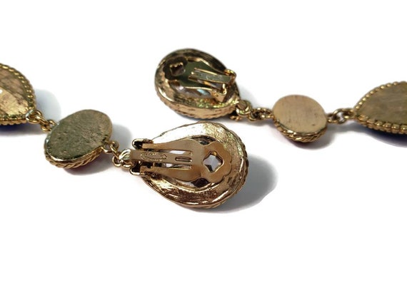 Ellen Designs Grand Statement Dangle Earrings - image 3