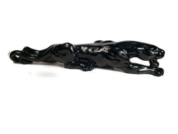 Vintage black panther ブラックパンサー　セラミック　置物 Vintage black panther ブラックパンサー セラミックオブジェ