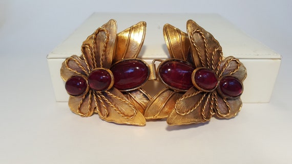 Enormous Statement Vintage Butterfly Belt Buckle