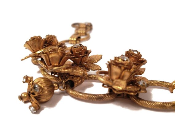 Early unsigned Miriam Haskell Flower Choker - image 6