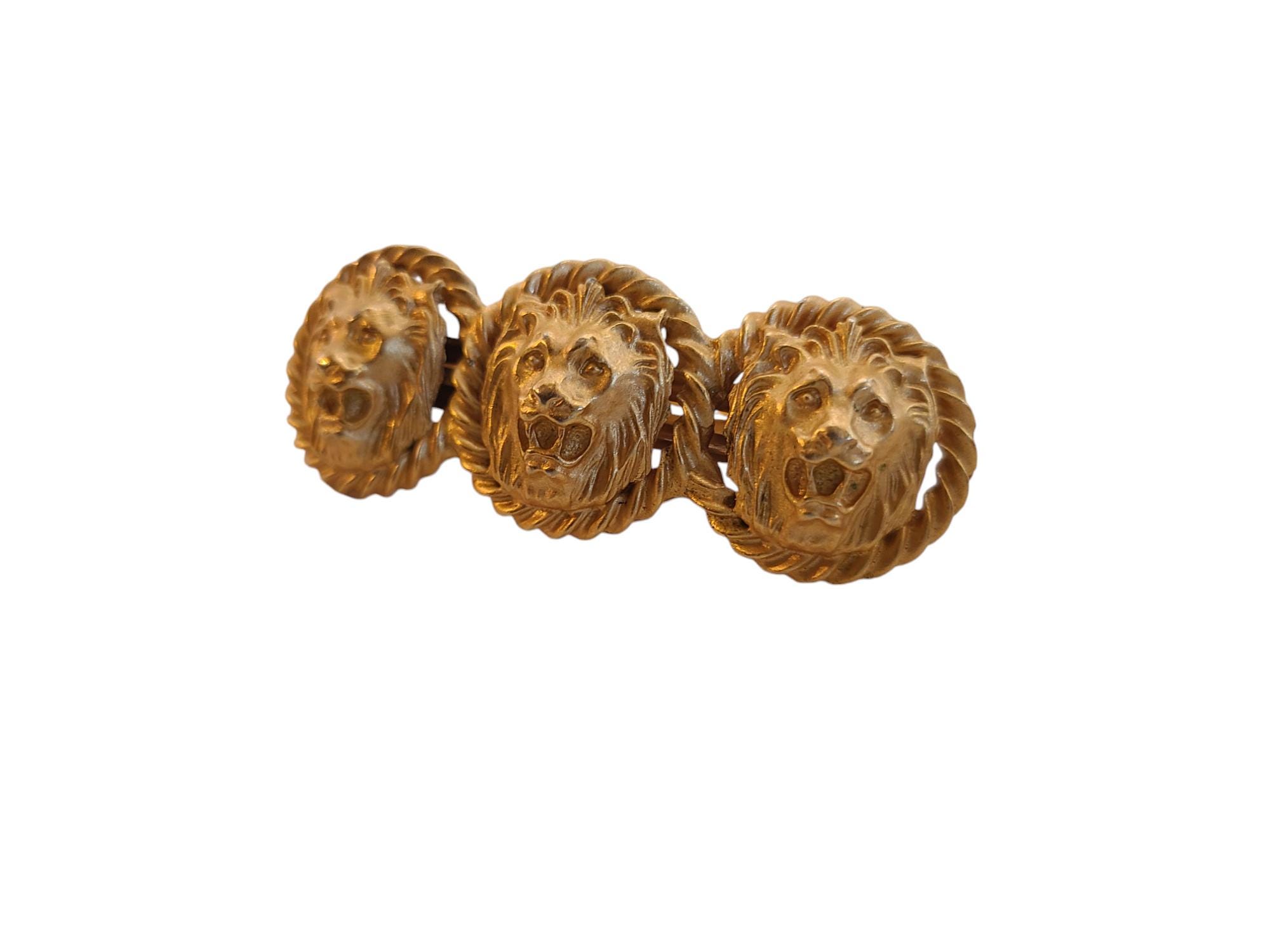 Anne Klein Triple Lion Hair Clip - Etsy