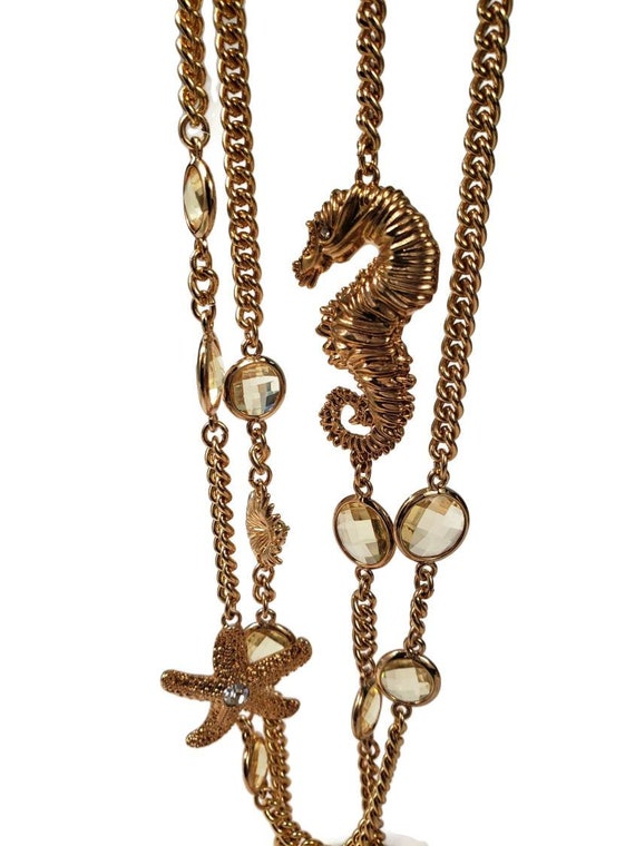 Magnificent Ocean Themed Seahorse Necklace