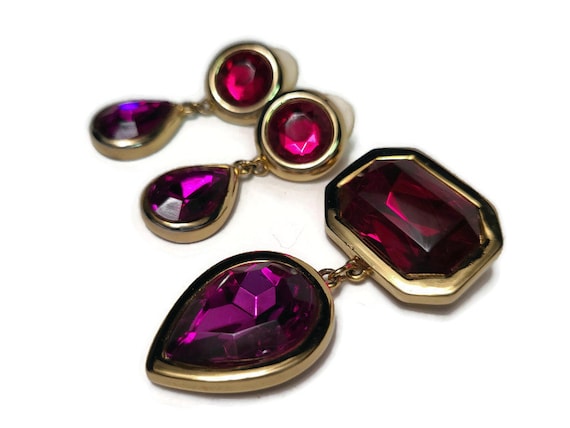 Kenneth J Lane Brooch and Earrings Set - image 1