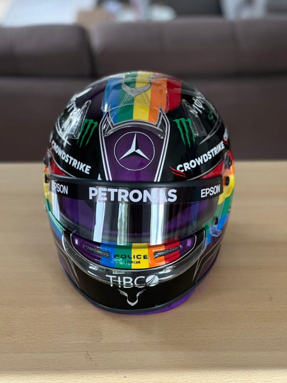 Formula 1 Helmet | Lewis Hamilton #44 2021 Abu Dhabi Edition