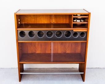 Restored 1960s Danish Modern Teak Dry Bar by Heltborg Mobler