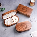 Custom Graduation Wooden Jewelry Box \u2013 Engraved Name Gift for Daughter, Friend, or Graduate
