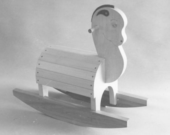 Large Rocking Horse #901 Wood Toy Plan • Intermediate++ (PDF) - Includes Wooden Tail