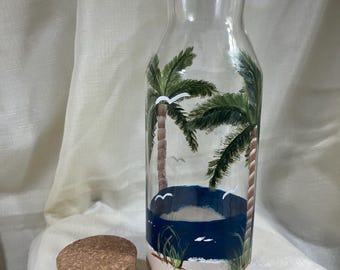 Palm Tree Wine Carafe